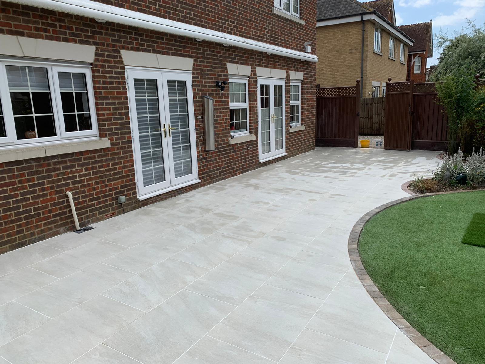Driveways & Patios work example 4 - UK residential property