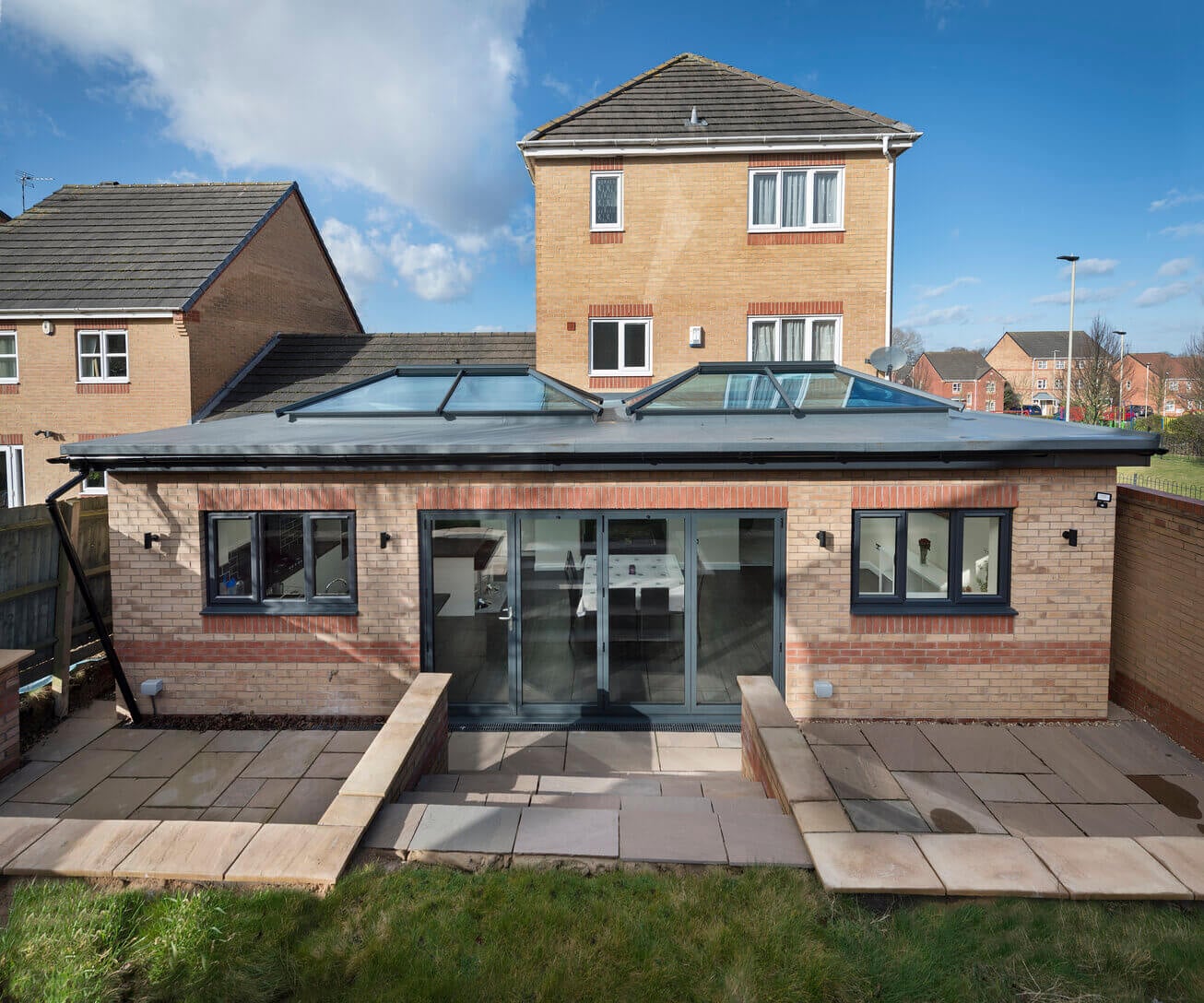 Flat Roofing work example 2 - UK residential property