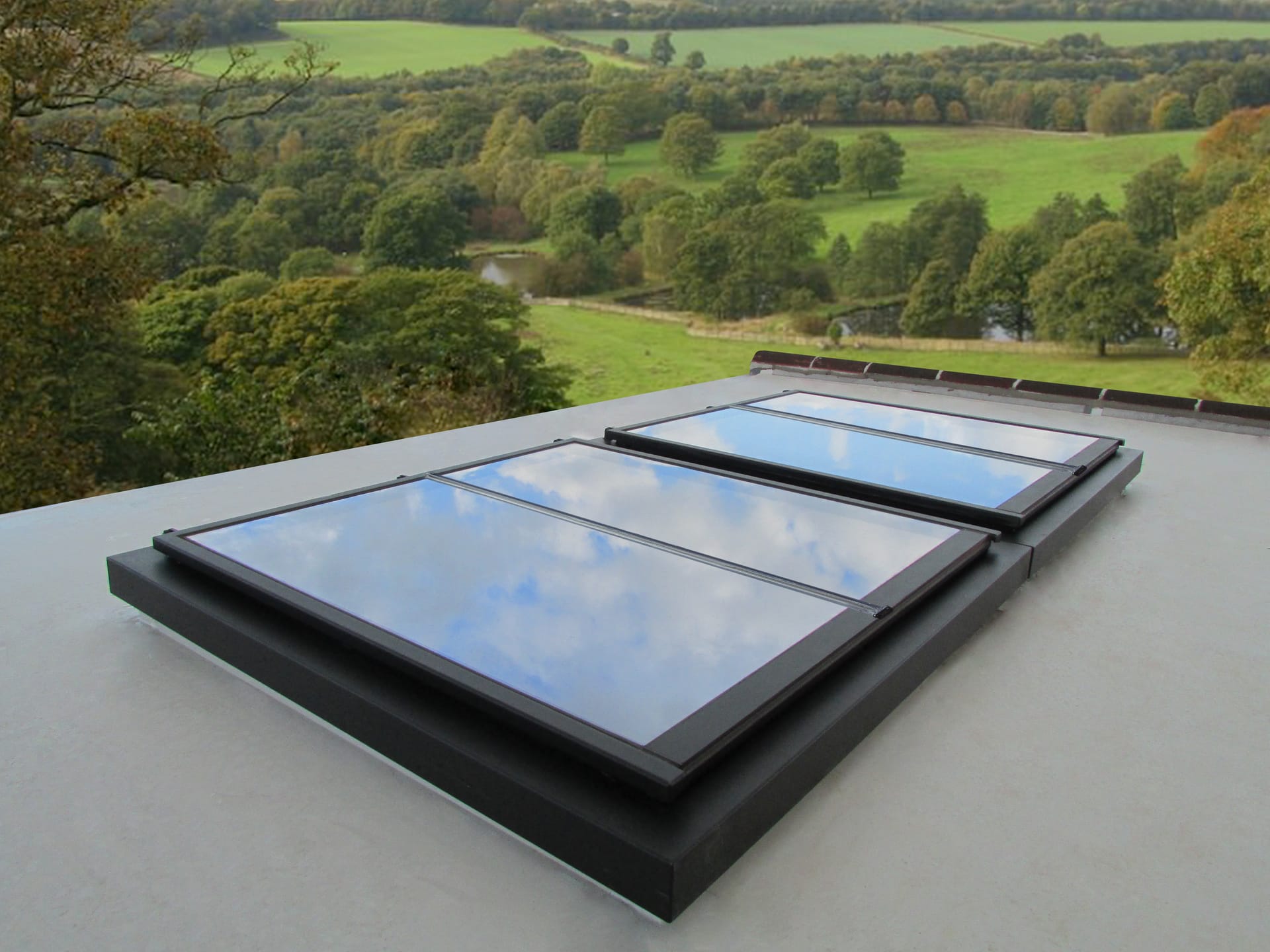 Flat Roofing work example 4 - UK residential property