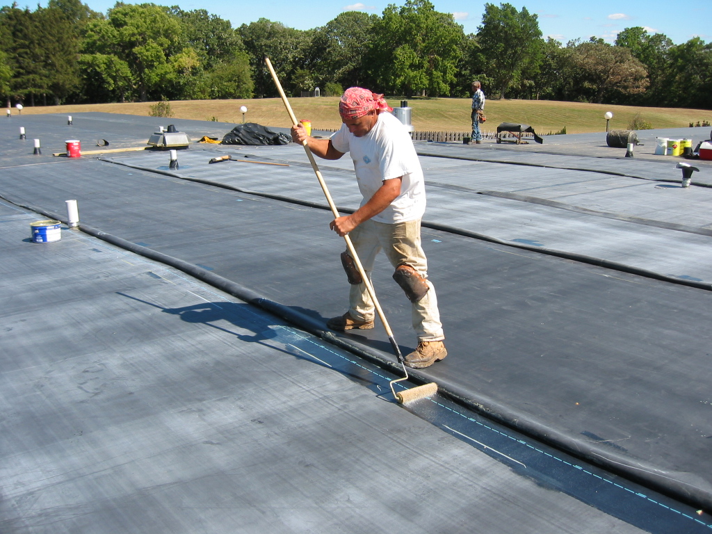 Flat Roofing work example 5 - UK residential property