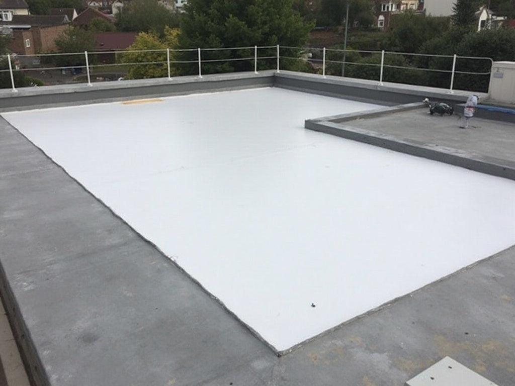 Flat Roofing work example 6 - UK residential property