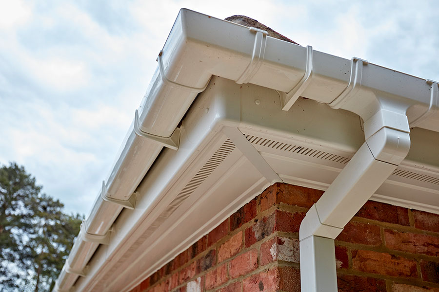 Guttering & Fascias work example 4 - UK residential property